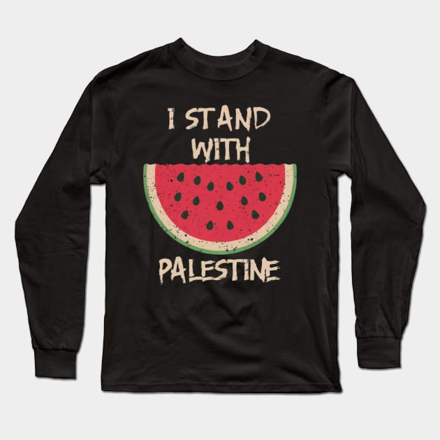 I stand with palestine Long Sleeve T-Shirt by Aldrvnd